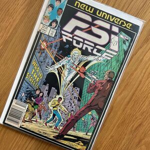 PSI-FORCE #2 (1986) MARVEL NEW UNIVERSE VINTAGE COMIC